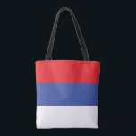 Republika Srpska Flag Tote Bag<br><div class="desc">Patriotic flag of Republika Srpska.</div>