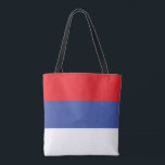 Republika Srpska Flag Tote Bag<br><div class="desc">Patriotic flag of Republika Srpska.</div>