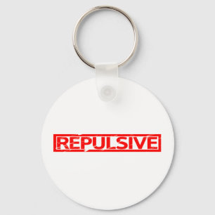 Repulsive Stamp Key Ring