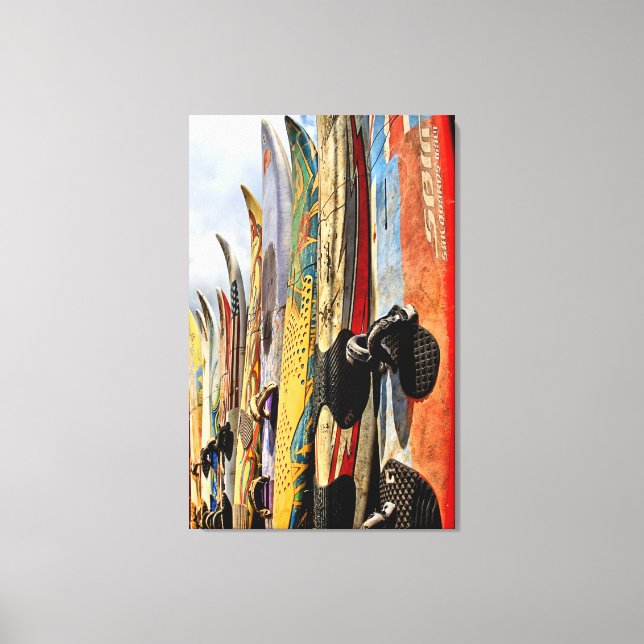 Repurposed by DJ Florek Canvas Print (Front)