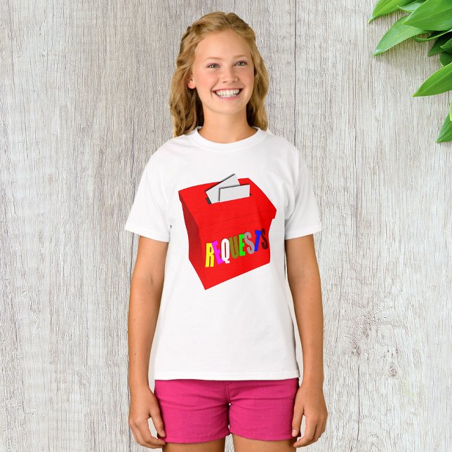 Request Box Girls T-Shirt (Creator Uploaded)