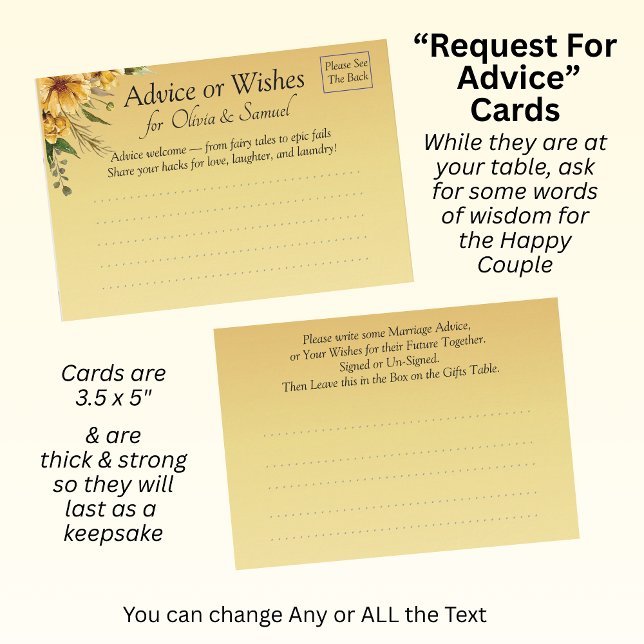 Request for Marriage Hints -  Advice Card (Creator Uploaded)