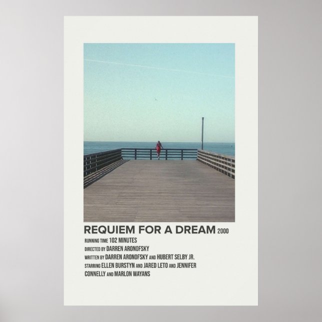 requiem for a dream 2000 v2 poster (Front)