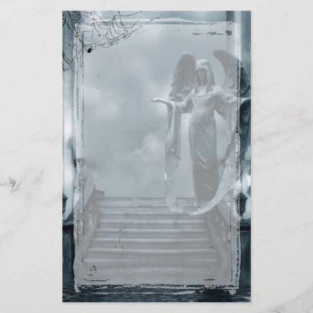 Requiem Gothic Stationery (Front)