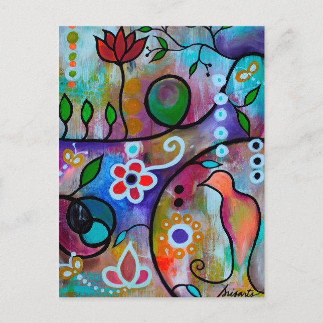 REQUIESCENCE BY PIRSARTS POSTCARD (Front)