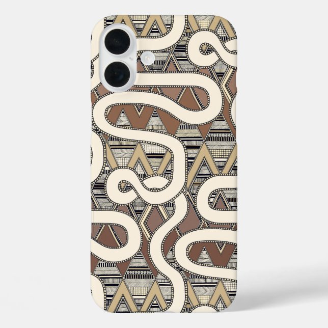 RESA mocha Case-Mate iPhone Case (Back)