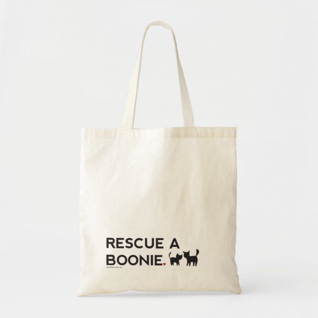 Rescue a Boonie Tote Bag (Front)