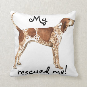 Rescue American English Coonhound Cushion
