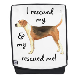Rescue American Foxhound Backpack