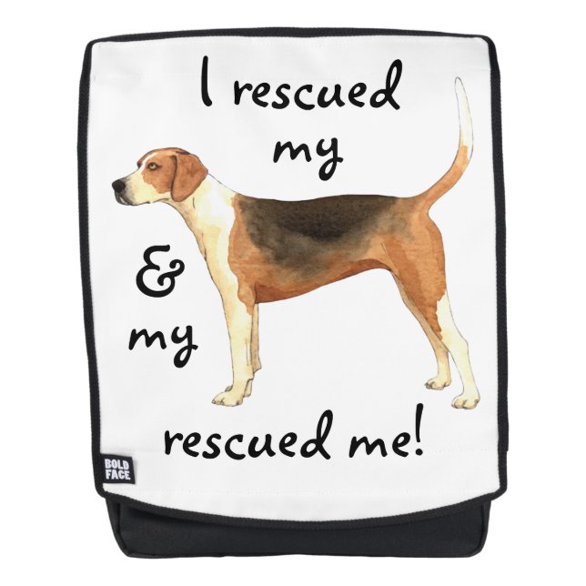 Rescue American Foxhound Backpack (Front)