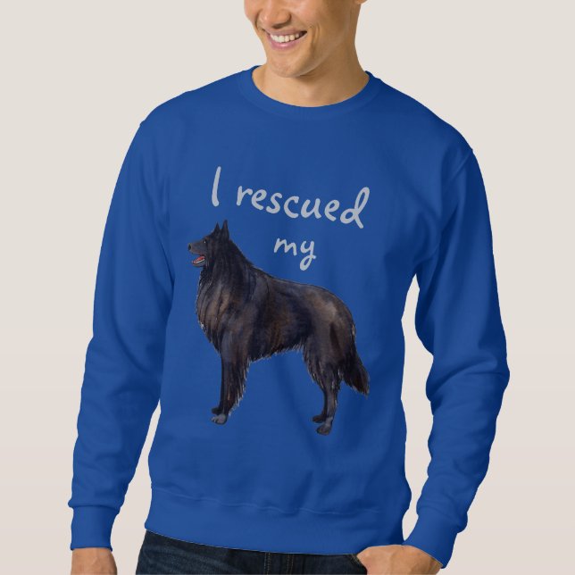 Rescue Belgian Sheepdog Sweatshirt (Front)
