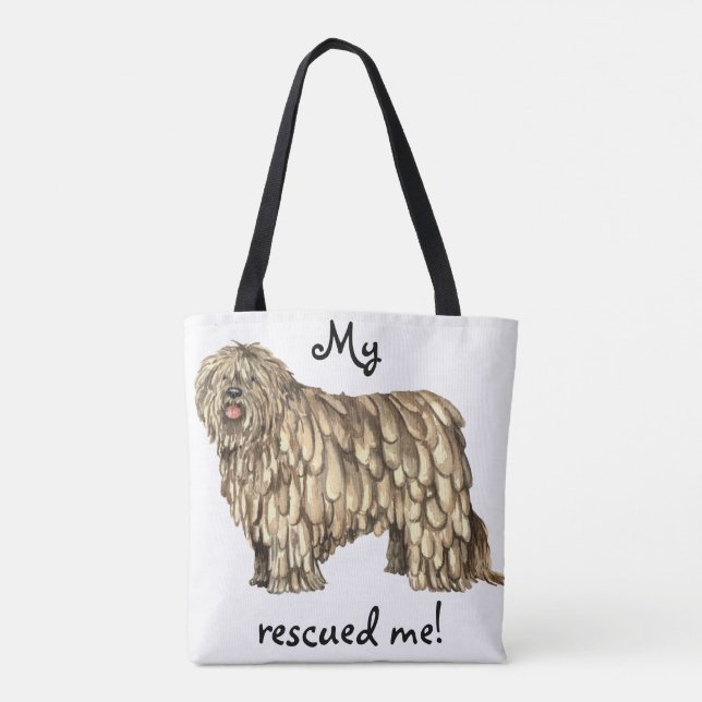 Rescue Bergamasco Tote Bag (Back)