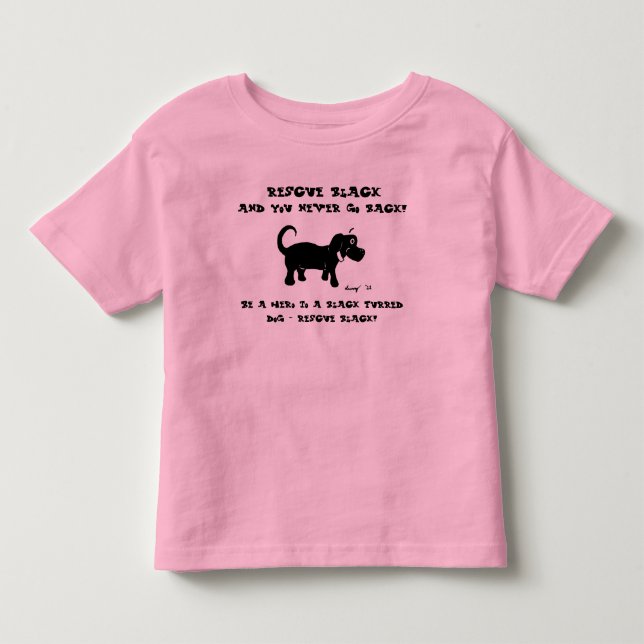Rescue Black Dogs Shirts (Front)