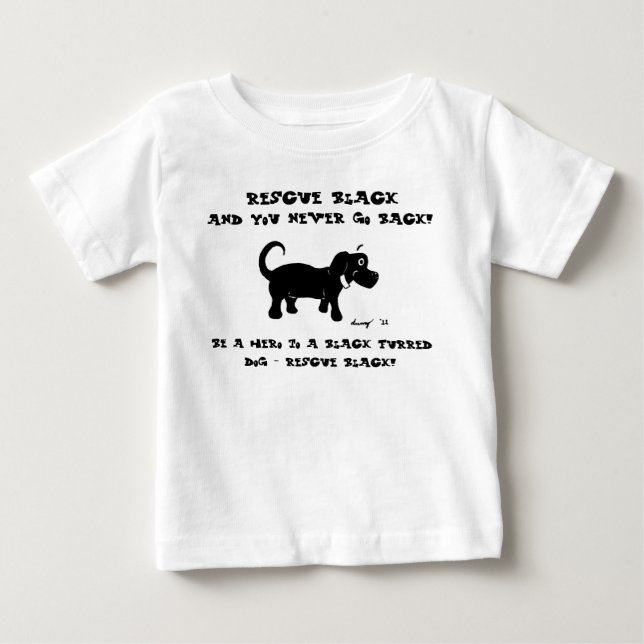 Rescue Black Dogs Shirts (Front)