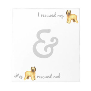 Rescue Briard Notepad