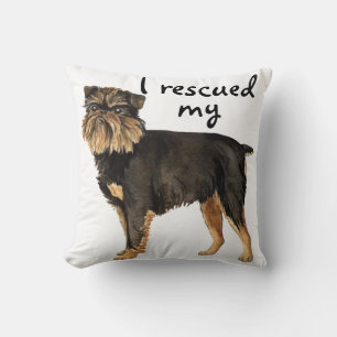 Rescue Brussels Griffon Cushion