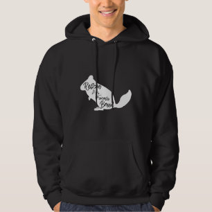 Rescue Chinchilla Rescue Is My Favourite Breed Hoodie