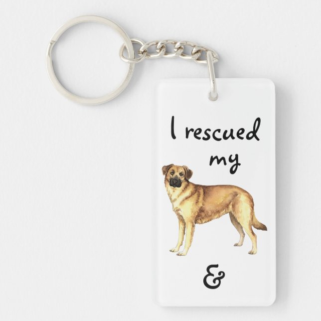 Rescue Chinook Key Ring (Front)