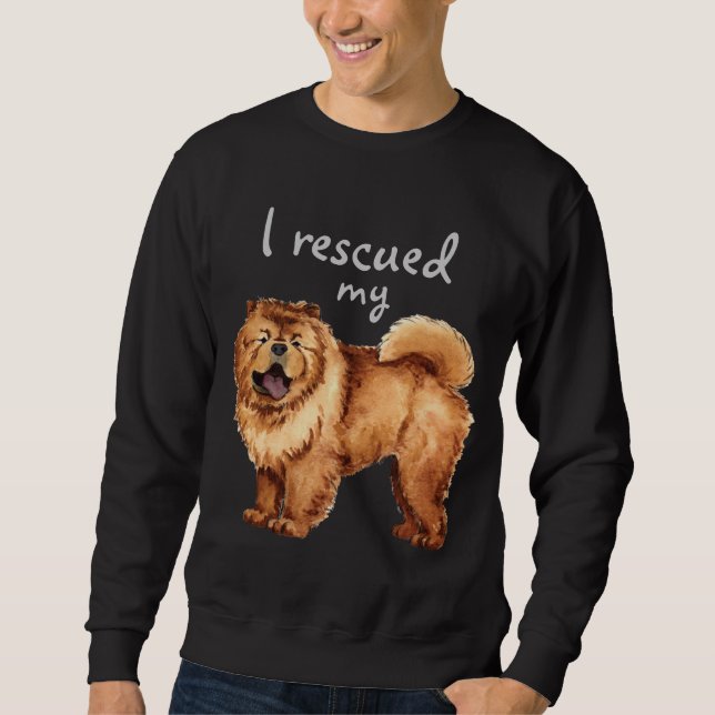 Rescue Chow Chow Sweatshirt (Front)