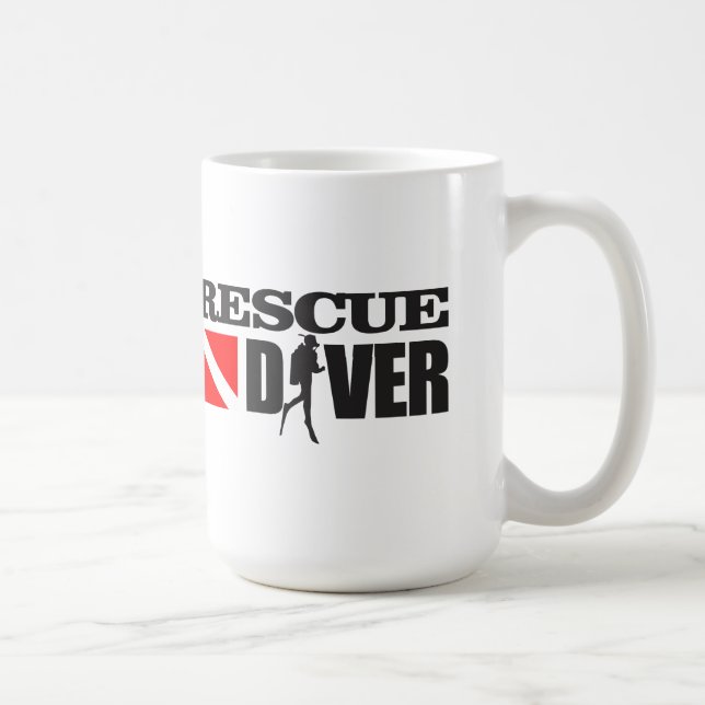 Rescue Diver 2 Coffee Mug (Right)