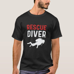 Rescue Diver Crew  Rescue Diving T-Shirt
