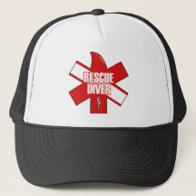 Rescue Diver Trucker Cap