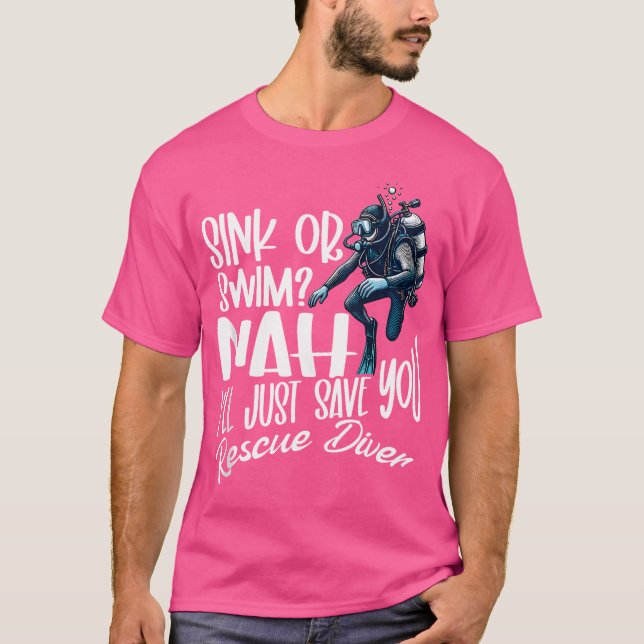 Rescue Diving T-Shirt (Front)