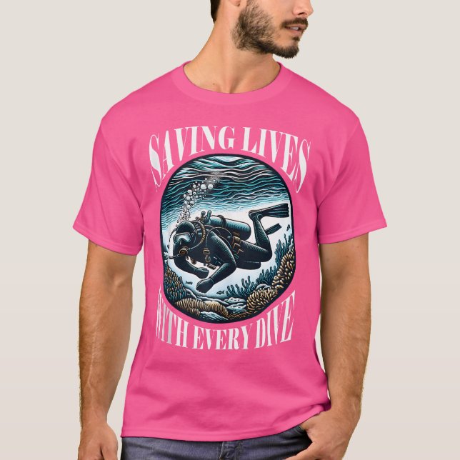 Rescue Diving T-Shirt (Front)