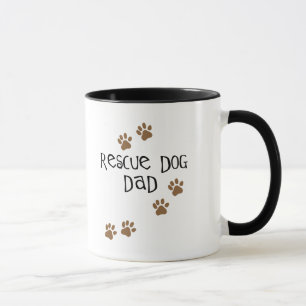Rescue Dog Dad Mug