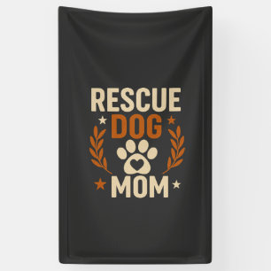 Rescue Dog Mum Banner