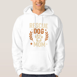 Rescue Dog Mum Hoodie