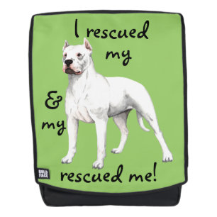 Rescue Dogo Argentino Backpack