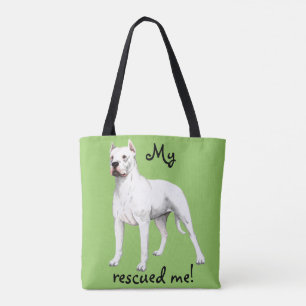 Rescue Dogo Argentino Tote Bag