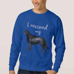 Rescue Flat-Coated Retriever Sweatshirt