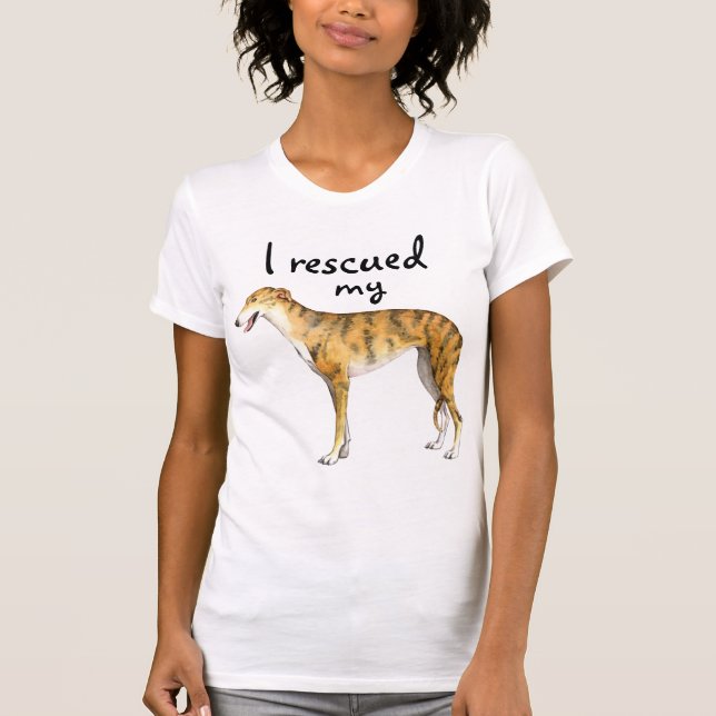 Rescue Greyhound T-Shirt (Front)