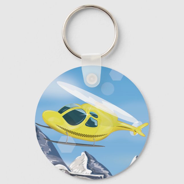 Rescue Helicopter Key Ring (Front)