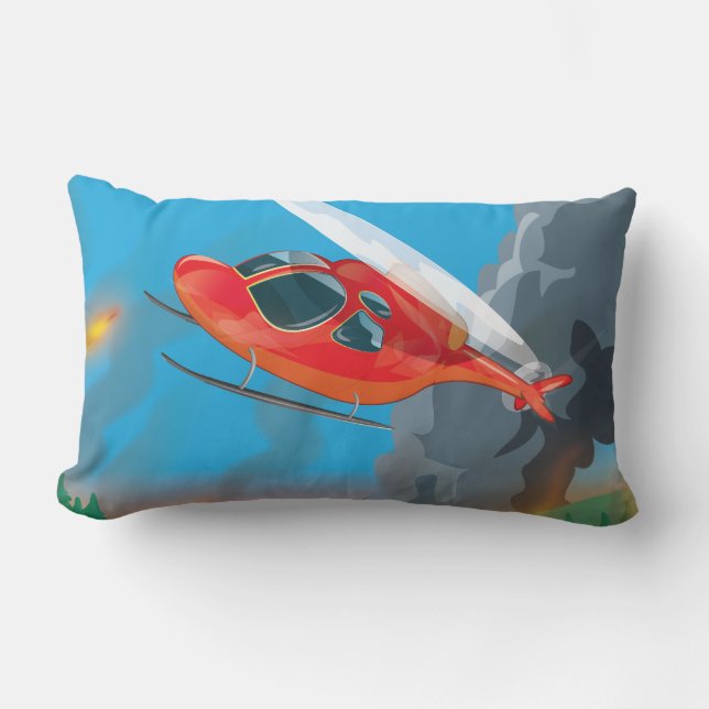 Rescue Helicopter Lumbar Cushion (Front)