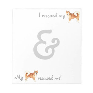 Rescue Icelandic Sheepdog Notepad