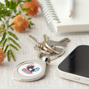 Rescue Is My Favourite Breed – Inspiring Pet  Key Ring