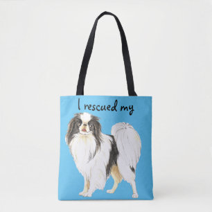Rescue Japanese Chin Tote Bag