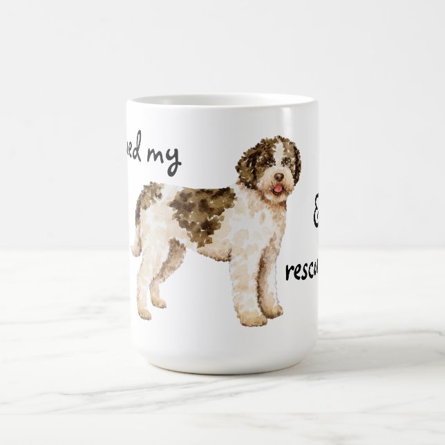 Rescue Lagotto Coffee Mug (Center)