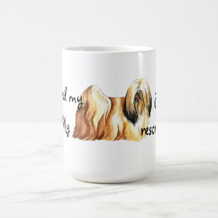 Rescue Lhasa Apso Coffee Mug