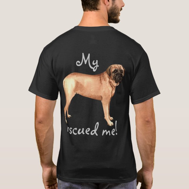 Rescue Mastiff T-Shirt (Back)