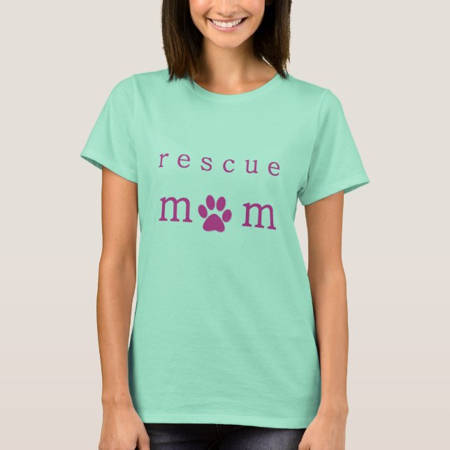 Rescue Mum T-Shirt (Front)