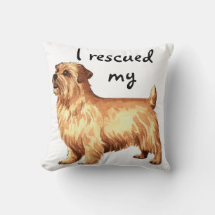 Rescue Norfolk Terrier Cushion