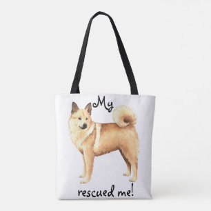 Rescue Norwegian Buhund Tote Bag