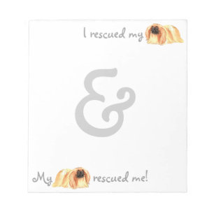 Rescue Pekingese Notepad