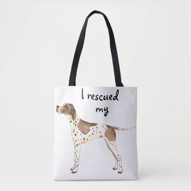 Rescue Pointer Tote Bag (Front)