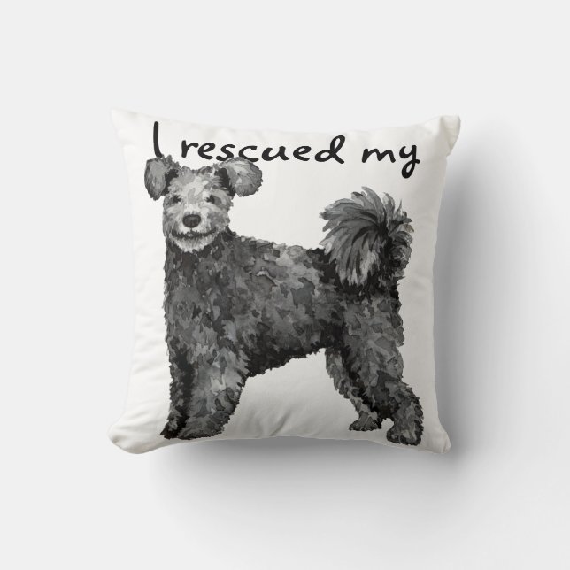 Rescue Pumi Cushion (Front)