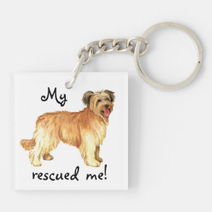 Rescue Pyrenean Shepherd Key Ring